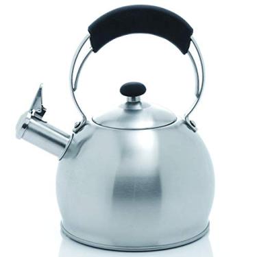Imagem de Creative Home Chaleira de aço inoxidável para assobio Galaxy 2,6 litros