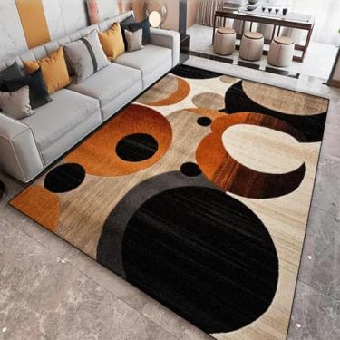 Imagem de Tapetes de decoração para sala de estar, estilo geométrico, grande área, macios, 200x300, tapete de cabeceira para quarto (80x160 cm (31x62 pol.) / jds-250716002304)