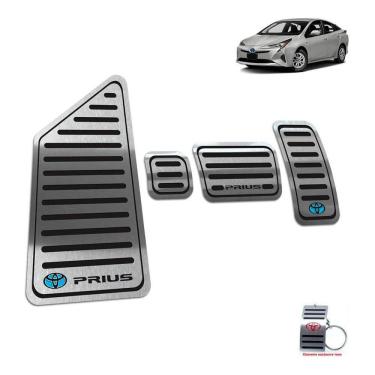 Imagem de Pedaleiras Com Descanso De Pé Toyota Prius 2016 A 2020 Preto