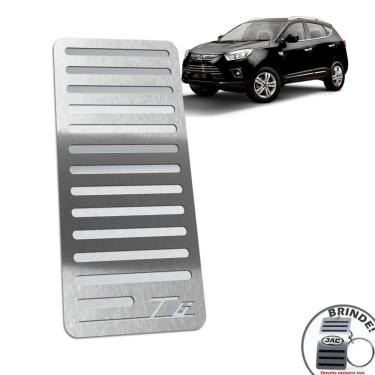 Imagem de Descanso De Pé Em Aço Inox Jac T6 2014 A 2016 Prata