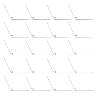 Imagem de The Lord of the Tools 20 peças de mola de torção de aço inoxidável 304 120 ° mola V torção 3 rodadas 0,7 x 4,5 x 35 mm para reparo eletrônico automotivo