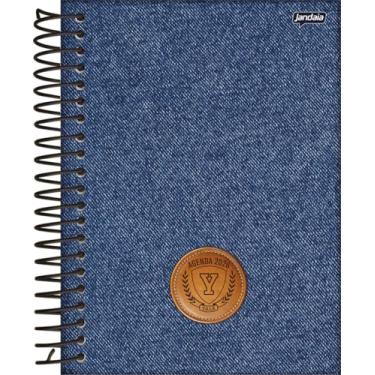 Imagem de Jandaia - Agenda Espiral Diária 133X178mm 352Pgs Yale Jeans 2026