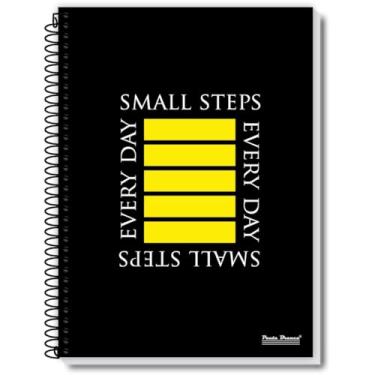 Imagem de Kit de Cadernos, Pauta Branca, 1 Matéria, Capa Dura, Talk, 80 folhas, Pacote com 3