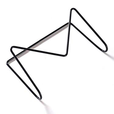 Imagem de Organizador de tampas organizador de pratos de cozinha e prateleira de secagem, tampa de panela, organizador de despensa e suporte de armário (cor: B) (B) (B)