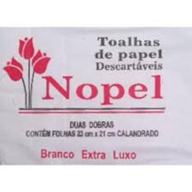 Imagem de Papel Interfolha Branco Extra Luxo 23x21 - Nopel
