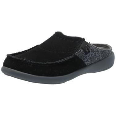 Imagem de REVITALIGN Siesta Dahlia Mule feminino, Preto, 8.5 Wide