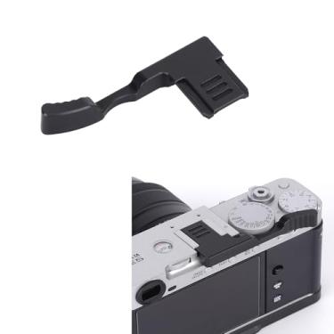 Imagem de SZZCNOX Punho de polegar para cima de metal para câmera Fujifilm Fuji X-E5, apoio de polegar para cima XE5, aderência de dedo antiderrapante, suporte de polegar para sapata quente, aderência