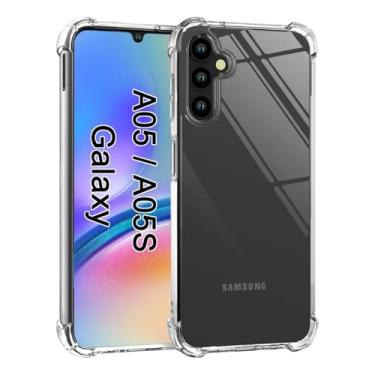 Imagem de [GL CASES] Capa Samsung A05S Slim Clear Anti Impacto Reforçada Silicone Transparente Case Flexível Capinha Samsung Galaxy A05S Anti Choque Encaixe Preciso Com Proteção Para Câmera e Tela