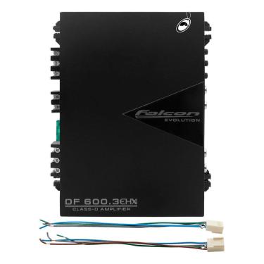 Imagem de Módulo Amplificador Falcon DF 600.3EHX 600W RMS 3 Canais Digital