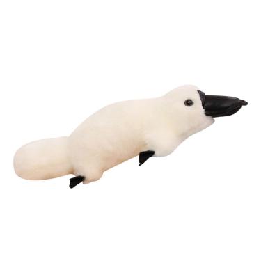 Imagem de Brinquedo de pelúcia Platypus Duck Doll, 35 cm, bicho branco de pelúcia
