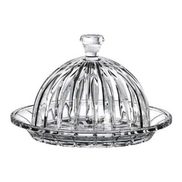 Imagem de Queijeira Com Tampa Em Cristal Ecológico - Linha Soho Lhermitage