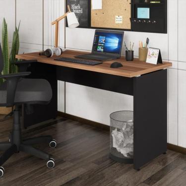 Imagem de Escrivaninha Mesa De Escritório 135cm Multimóveis Cr25315 Sevilha Preto