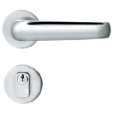 Imagem de Fechadura externa ícaro reta cromado (40x53 py53) - soprano