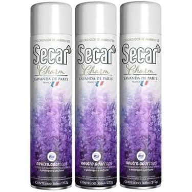 Imagem de Kit 3un Odorizador de Ambientes 360ml – Perfume Suave e Refrescante para Casa e Escritório (LAVANDA DE PARIS)