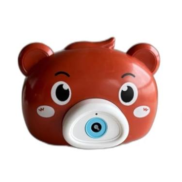Imagem de Máquina Lançadora De Bolhas De Sabão Automática Infantil (Urso)