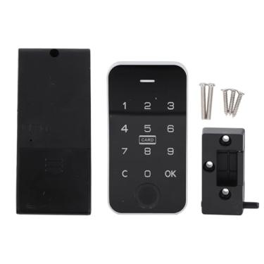 Imagem de Ainoli fechadura eletrônica de armário, teclado digital sensível ao toque, senha de impressão digital, fechadura para armário, mesa de cabeceira