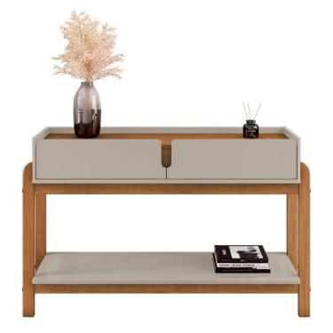 Imagem de Aparador Para Sala Retrô Welch Off White Cedro