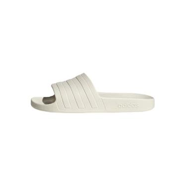 Imagem de adidas Sandália feminina Adilette Aqua Slide, Branco/Off White/Off White, 41