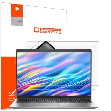 Imagem de YINOVEEN Pacote com 2 protetores de tela antirreflexo de 39.6 cm para laptop Dell 15 DC15250 DC15255 de 15,6 polegadas, 5H, antiarranhões