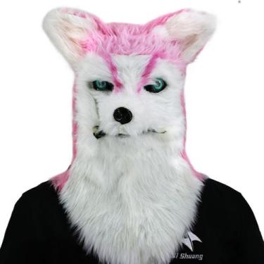 Imagem de Máscara de cosplay, chapéu fofo para cães, pode abrir a boca - yiweisa