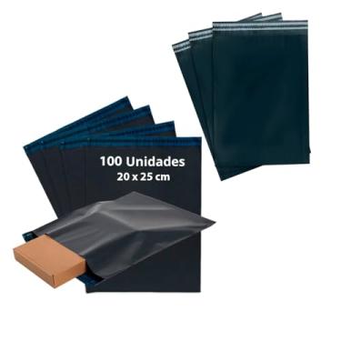 Imagem de 100 Envelopes com Lacre de Segurança 20x25 cm – Ideal para E-commerce, Correios e Sedex