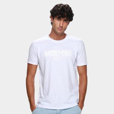 Imagem de Camiseta Mormaii Casual Masculina, Branco, GG