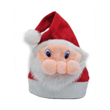 Imagem de Chapéu de cosplay Papai Noel Faces, chapéu de fantasia para adultos/crianças