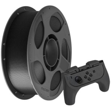 Imagem de Filamento para Impressora 3d Anycubic PLA+ 1.75mm 1kg Cor Preto Black