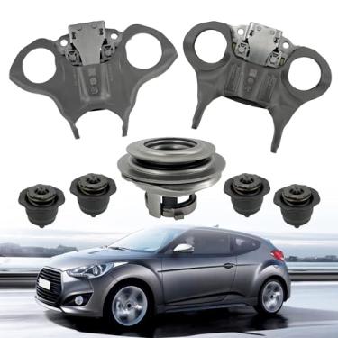 Imagem de 414702A001 Kit de garfos de atuador de transmissão de embreagem dupla serve para Hyundai Veloster 1.6L 2012-2017 substitui # 41470-2A000 41470-2A001