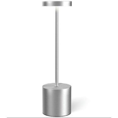 Imagem de Luminária LED de Mesa Portátil Touch Recarregável Bateria 1200mAh Oasi