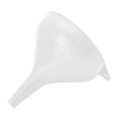 Imagem de Funil De Plástico Médio Multiuso Com 12 Cm De Diâmetro - Plasvale Branco