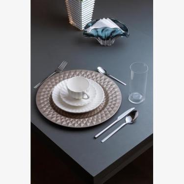 Imagem de WOLFF - Sousplat Roman 33cm Champanhe Plástico