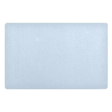 Imagem de Joisal Tapete de lavanderia durável, elegante, azul claro, tapete para porta da frente, decoração de varanda