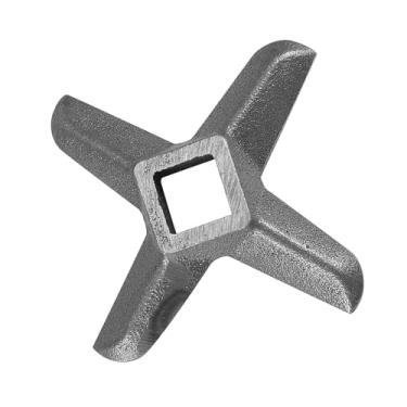 Imagem de SPYMINNPOO Peça de Cortador de Picador de Alimentos de Cozinha de Aço Durável Com Design de Lâmina Cruzada Afiada, 5 Lâminas Diferentes, Adequada para Fazer Salsicha, Fácil de Limpar (Nº 32)