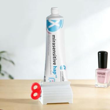 Imagem de Espremedor de pasta de dente, espremedor estilo rolo, dispensador, simples e prático