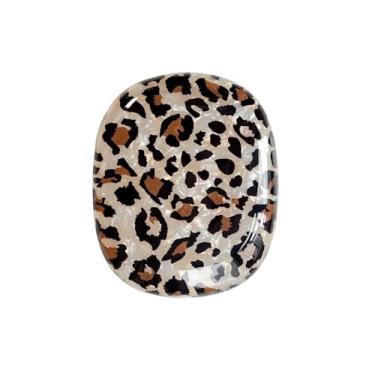 Imagem de GCVXRUD Capa protetora para AirPod Max, estampa de leopardo elegante e bonita compatível com Airpods Max Cover