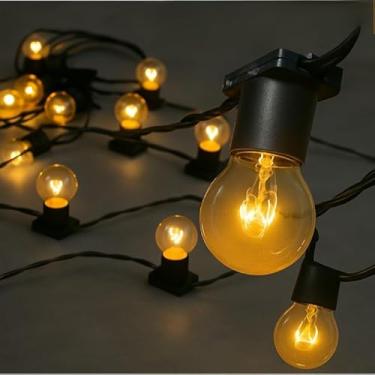 Imagem de Varal de luz para área interna/externa com 25m Festão Gambiarra + 25 LÂMPADAS INCLUSAS! 15w 127V ou 220V(220V,5 metros)