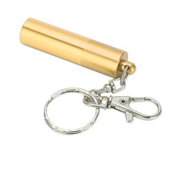 Imagem de Chiffonade Ferramenta de ponta de taco com chaveiro – Ferramenta de reparo de moagem de taco de sinuca de bilhar para sinuca (ouro)