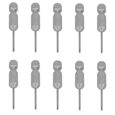 Imagem de Brocas de chave de fenda elétrica 10 unidades cruzadas magnéticas S2 peças de reposição de liga de aço de alta durabilidade para profissionais de bricolagem e reparos domésticos