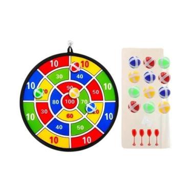 Imagem de Conjunto De Alvo De Dardos Adesivos Para Uso Interno E Externo Com Dar