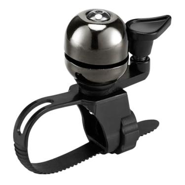 Imagem de Anel vintage de bicicleta, som claro, mtb, estrada, retrô, sino, aviso de segurança, acessórios de bicicleta, sino clássico(Black)