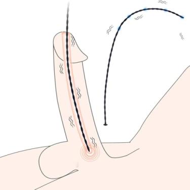 Imagem de 30cm Massageador de Prostata, Sonda Uretral Masculina, Brinquedos para Estimulação Uretral, Brinquedo Uretral, Estimulador Uretral, Plug Uretral, Brinquedo Erótico Masculino, Catéteres e Sons