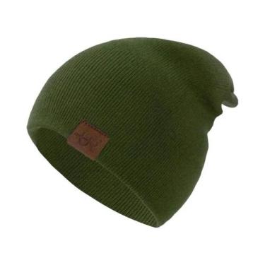 Imagem de Gorro Unissex Quente E Macio De Tricô Casual Para O Inverno Estiloso E