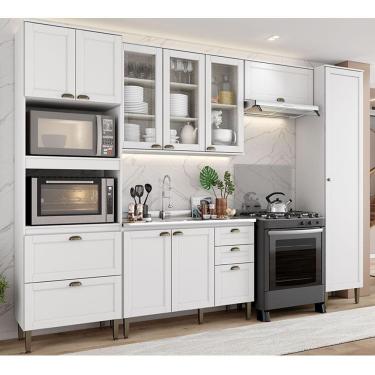 Imagem de Cozinha Modulada Ambiente Classy Composição 8 Branco - Thb