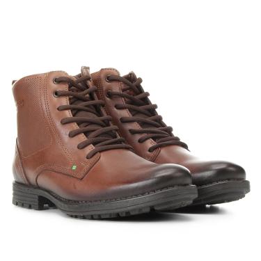 Imagem de Bota Couro Pegada Cano Curto Masculino-Masculino