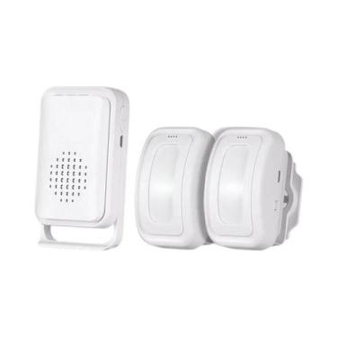 Imagem de Campainha Sem Fio Com Sensor PIR E 36 Toques Inteligentes Para Alarme 