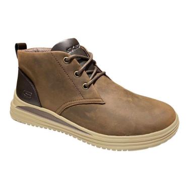 Imagem de BOTA CASUAL MASCULINA SKECHERS  204670-CHOC MARROM-Masculino