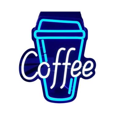 Imagem de Letreiro Neon LED USB Para Café, Bar, Casa E Restaurante - Decoração D