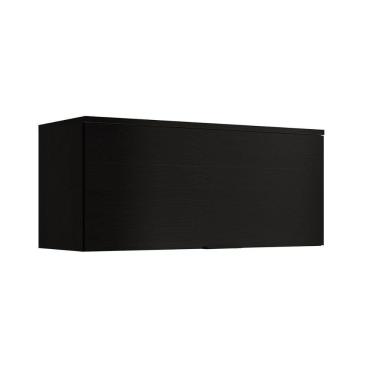 Imagem de Armário De Geladeira P- Cozinha Alpha 2503 C- 1 Porta Basculante 80cm Preto - Carraro