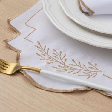 Imagem de Kit Jogo Americano Requinte Pçs Souplats Mesa De 6 Lugares Mesa Posta 